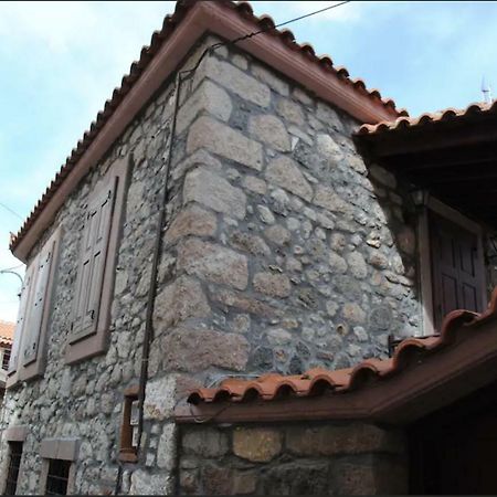 Wood And Stone In The Path Of Lava Vila Antissa Exterior foto